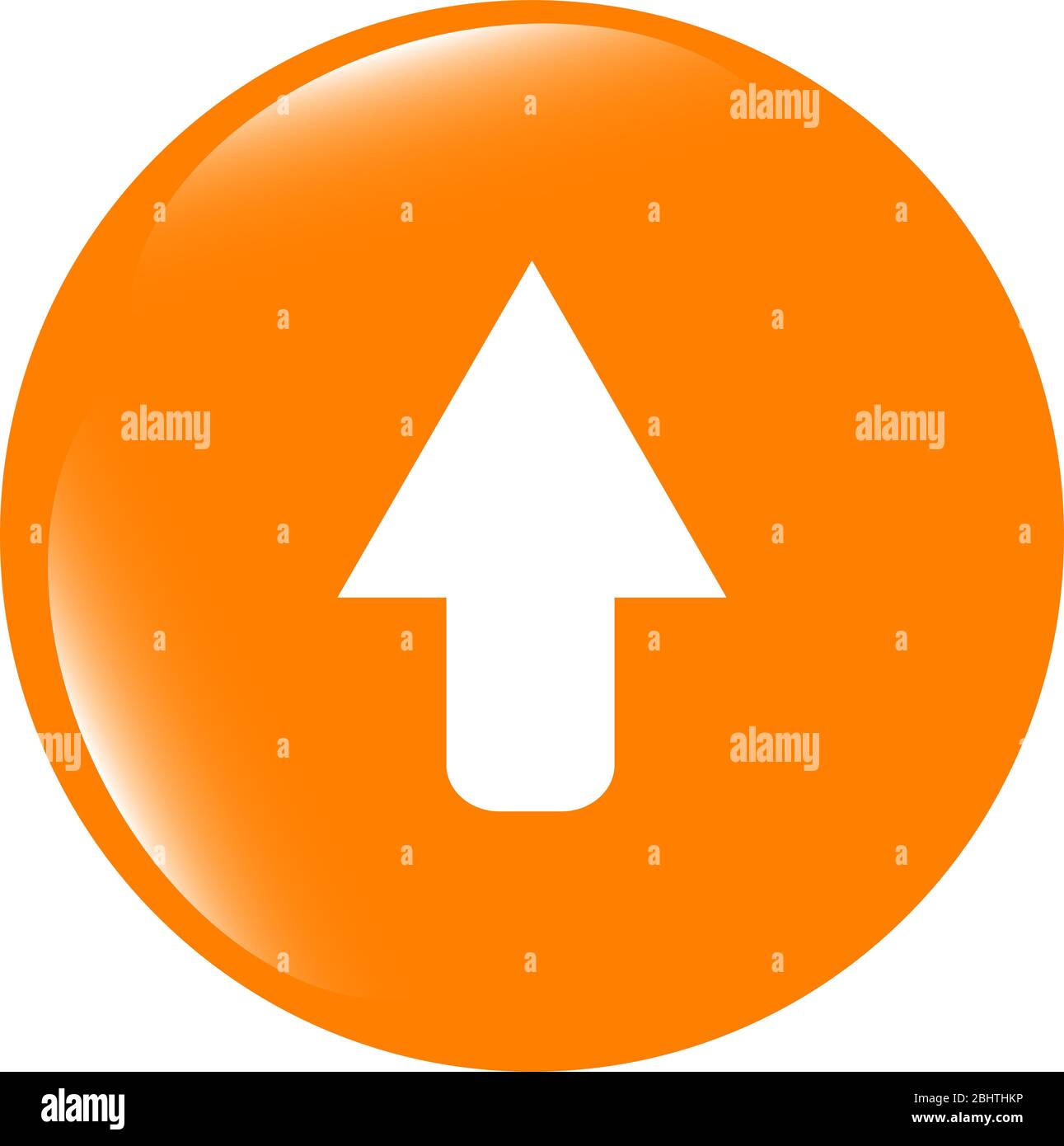 icon arrow - web button . Flat sign isolated on white background Stock ...