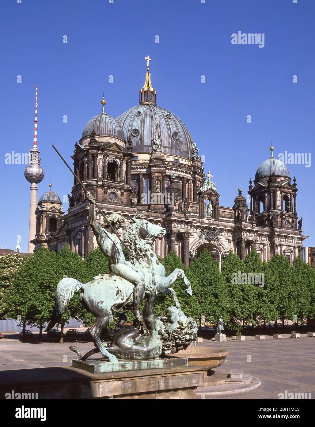 Berlin Cathedral, Berliner Stadtschloss, Mitte, Berlin, Federal Republic of Germany Stock Photo