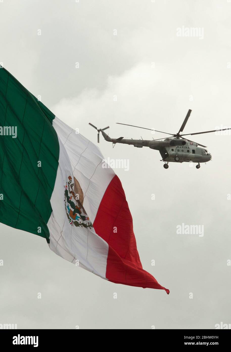 Brownsville Texas USA, September 2010 A Mexican Marine military