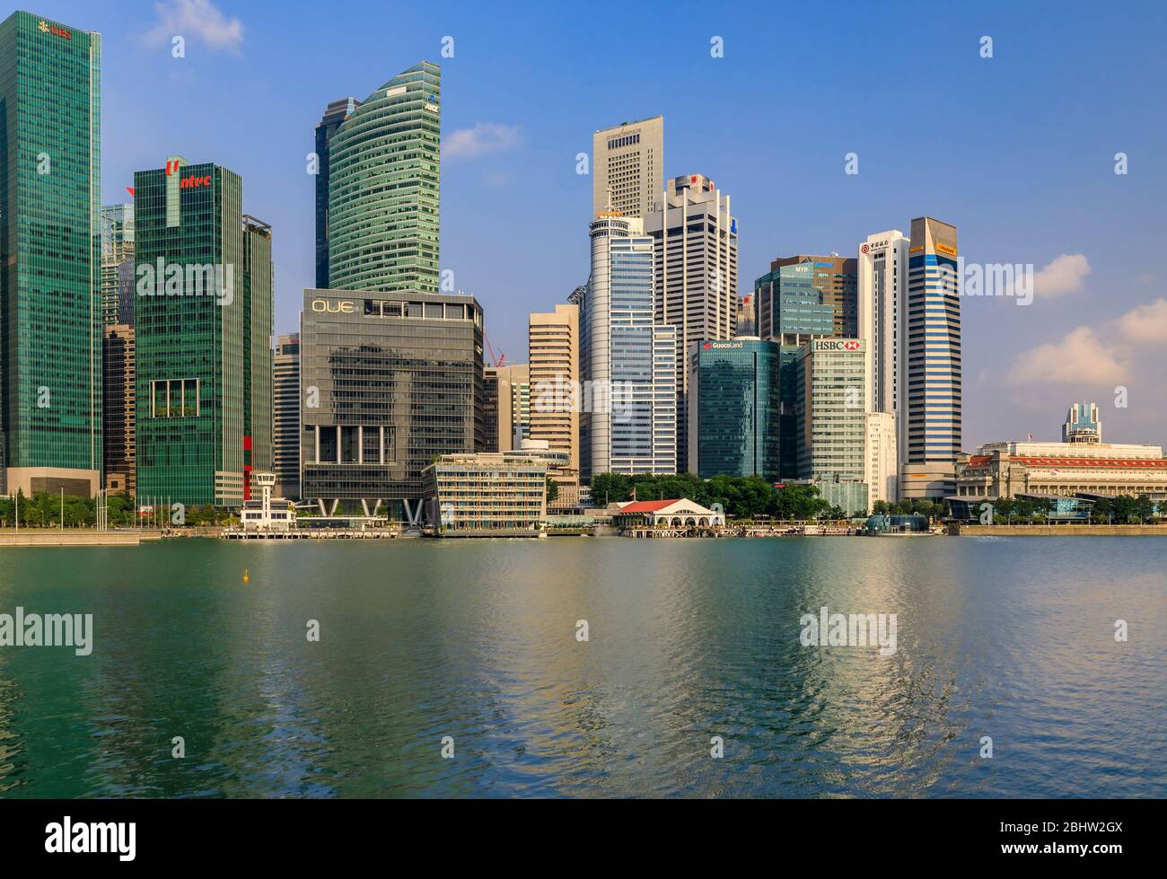 Singapore aerial daytime hi-res stock photography and images - Alamy