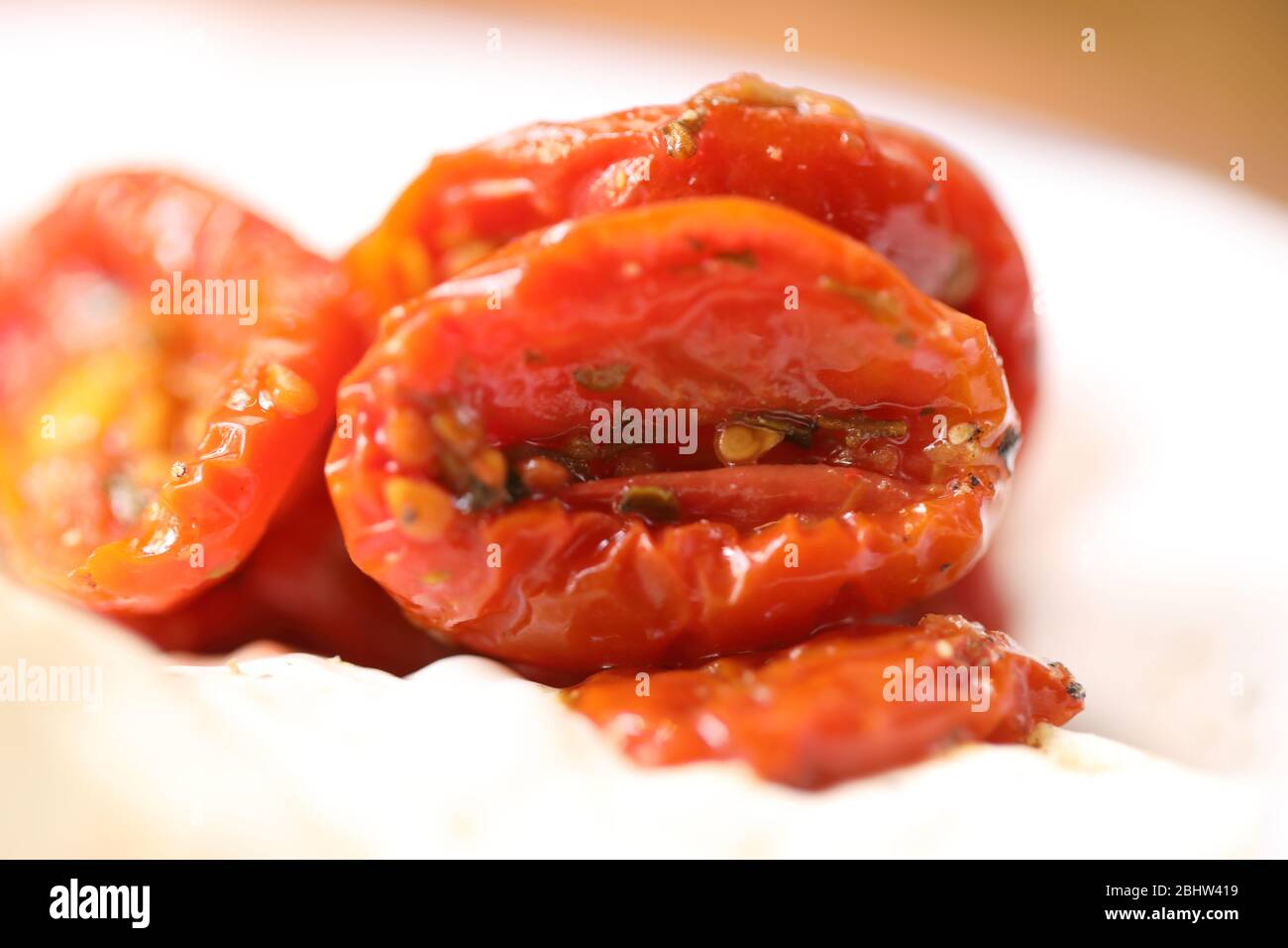 Sun dried tomatoes in rome Stock Photo Alamy