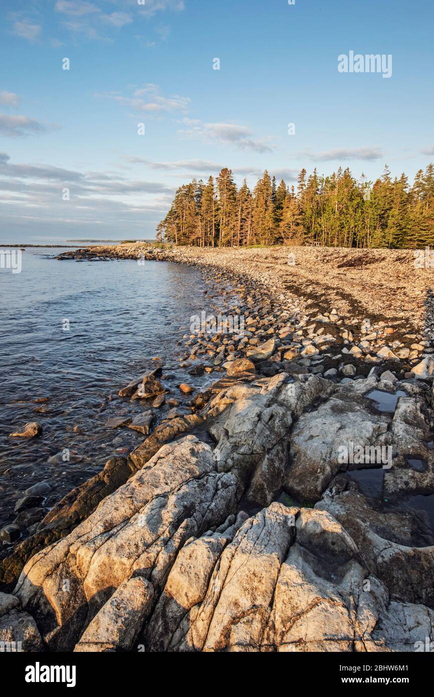 Seawall beach maine hi-res stock photography and images - Alamy