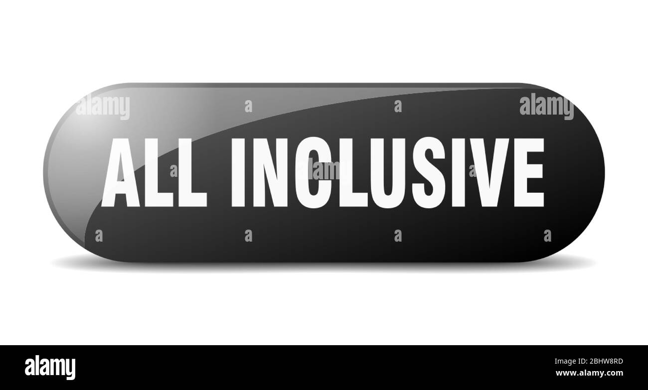 all inclusive button. all inclusive sign. key. push button Stock Vector ...