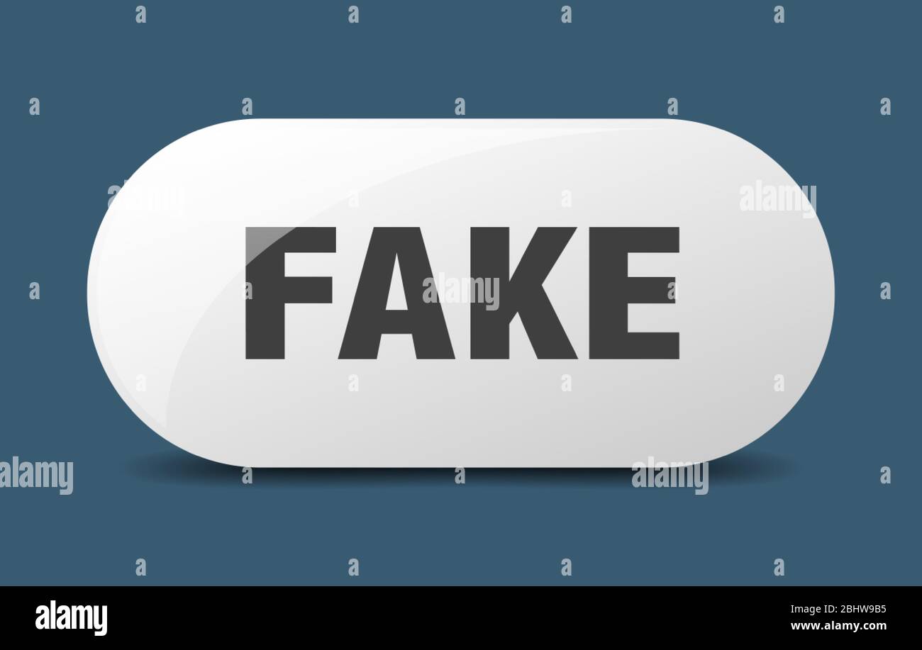 fake button. fake sign. key. push button Stock Vector Image & Art - Alamy