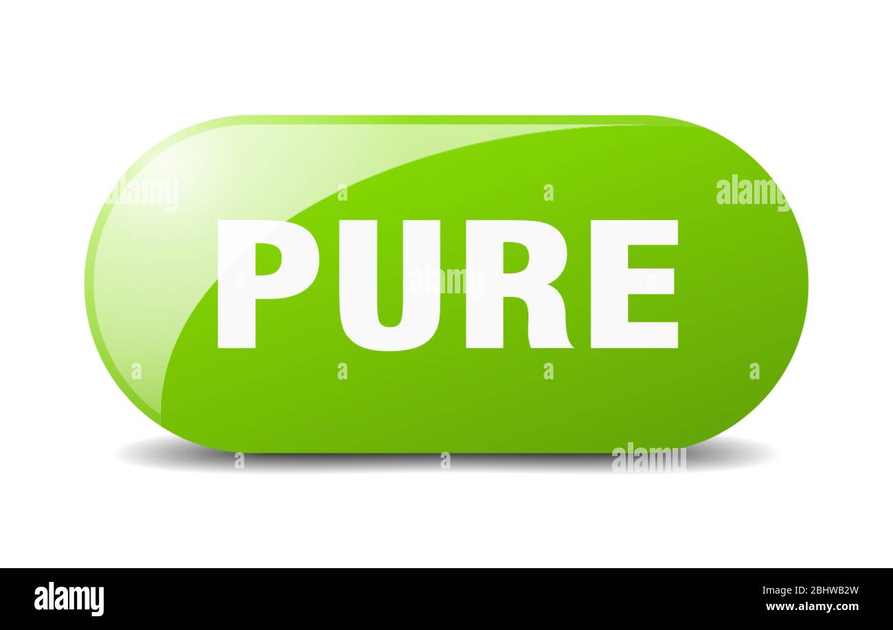 pure button. pure sign. key. push button Stock Vector Image & Art - Alamy