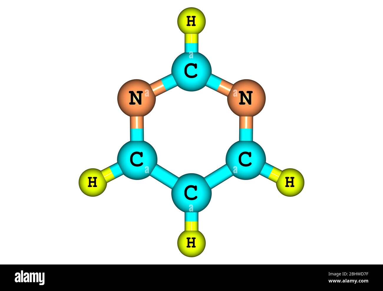 Pyrimidine is an aromatic heterocyclic organic compound similar to