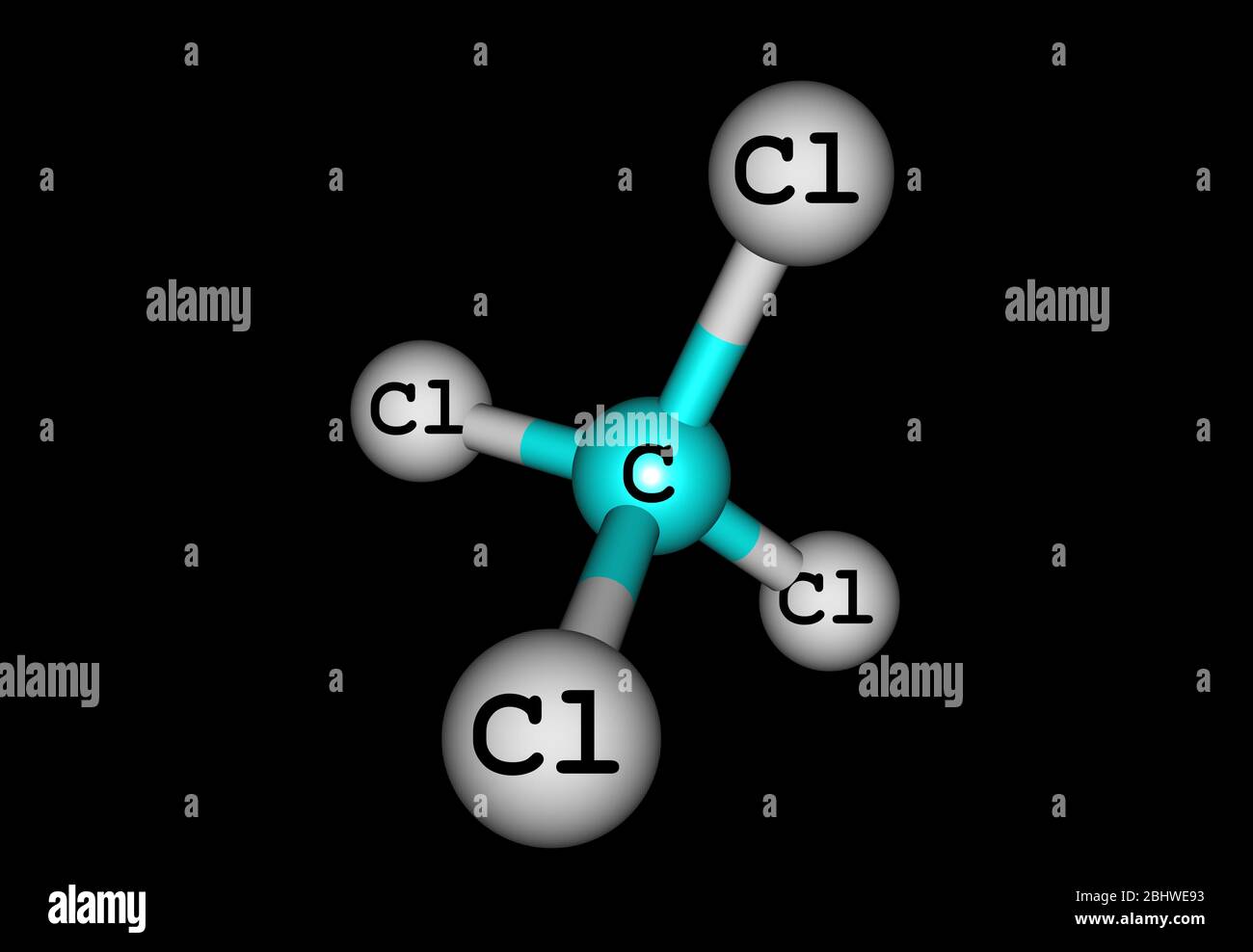 Carbon tetrachloride is the compound with the formula CCl4