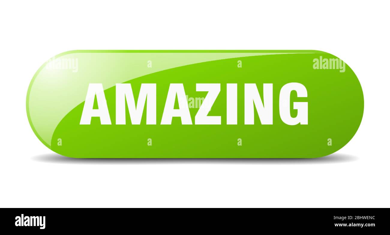amazing button. amazing sign. key. push button Stock Vector Image & Art ...