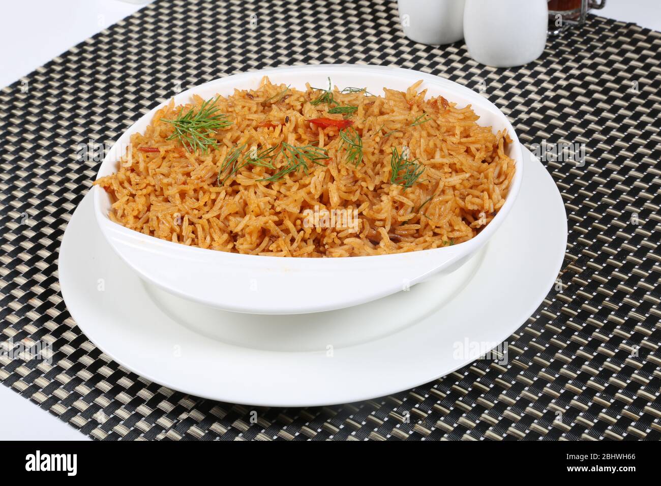 Kabsa Rice Stock Photo