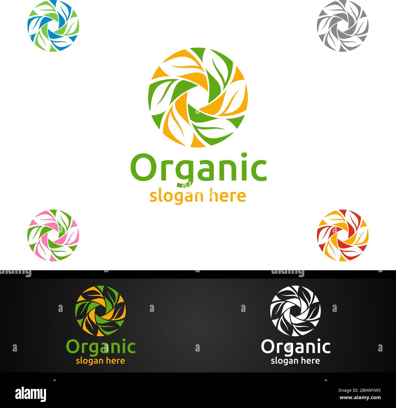 Natural And Organic Logo Design Template For Herbal Ecology Health Yoga Food Or Farm Concept Stock Vector Image Art Alamy Natural And Organic Logo Design Template For Herbal Ecology Health Yoga Food Or Farm Concept Stock Vector Image Art Alamy