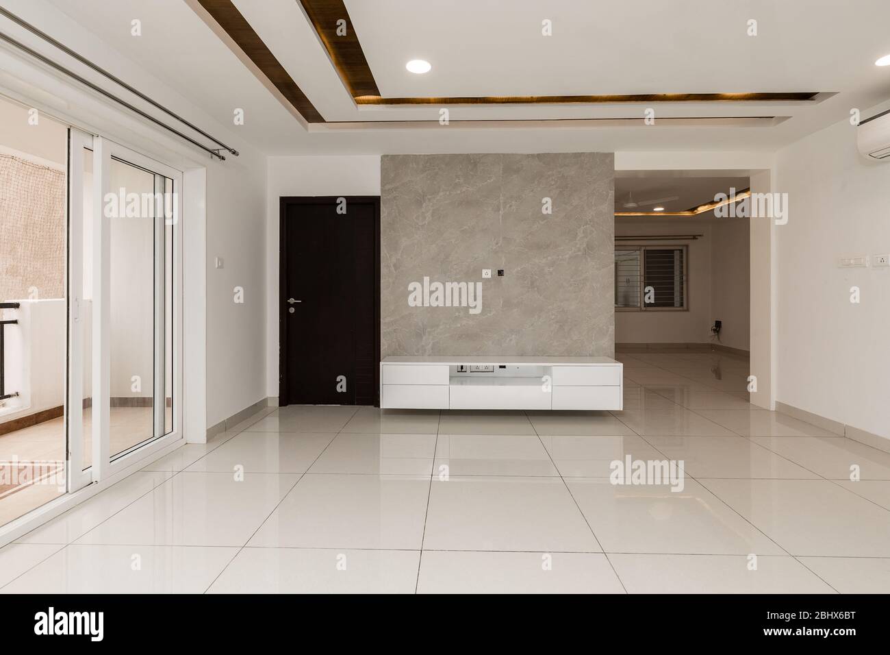 Newly constructed modern flat for rental in India Stock Photo Alamy