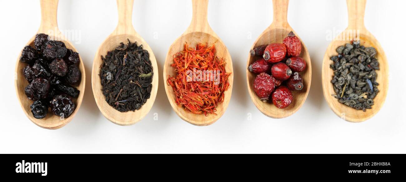 Collection tea natural additives hi-res stock photography and images ...