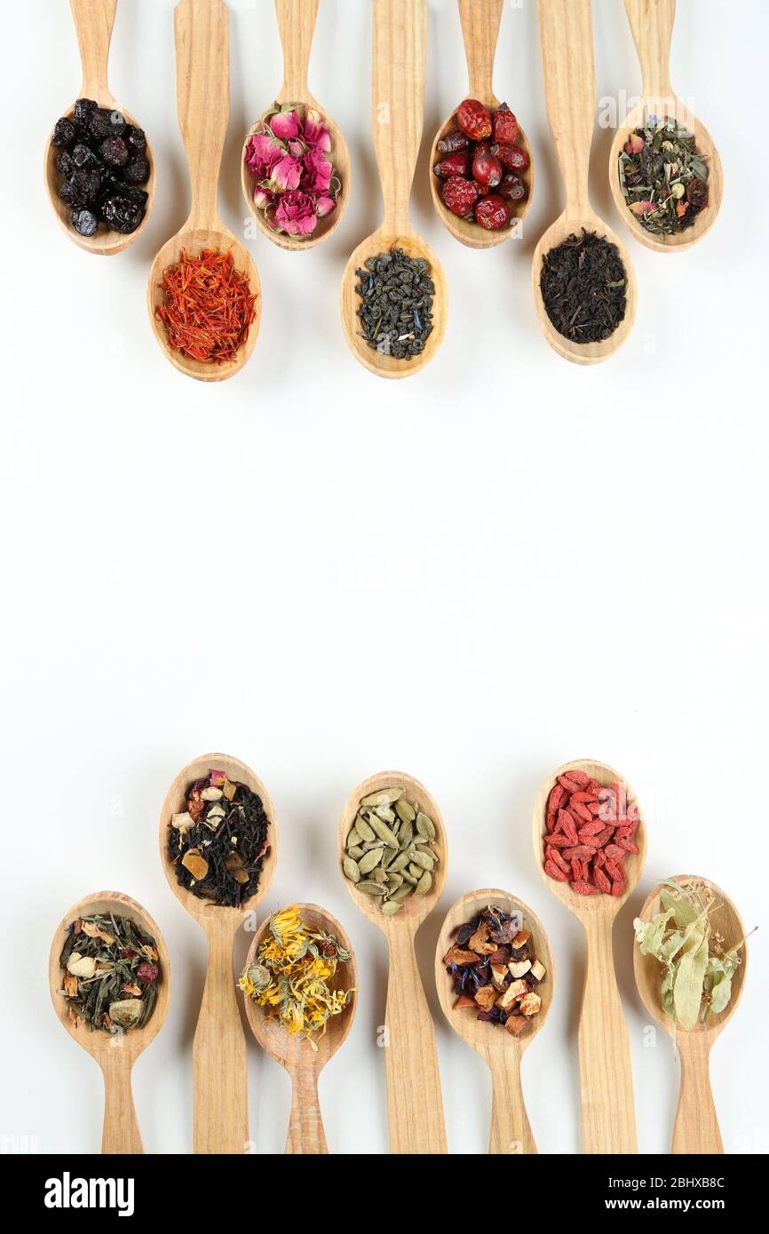 Collection tea natural additives hi-res stock photography and images ...