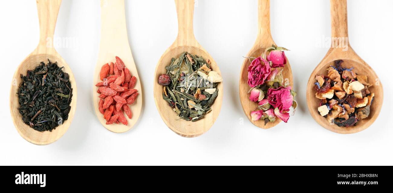 Collection tea natural additives hi-res stock photography and images ...