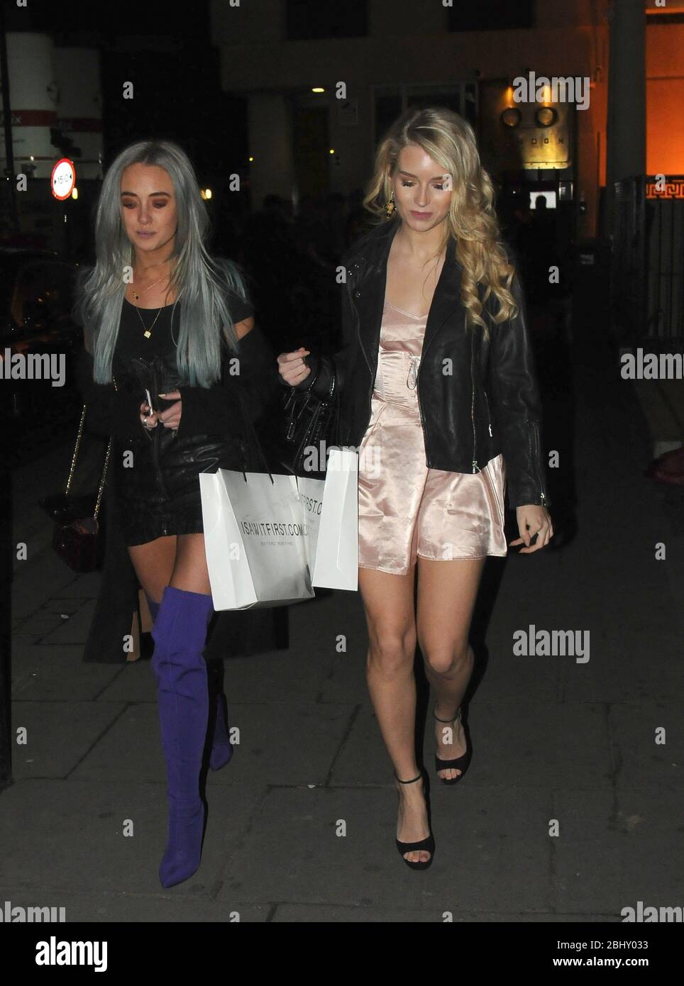 Lottie Moss and Nicola Hughes and George Lineker AT Cindy Kimberly x I