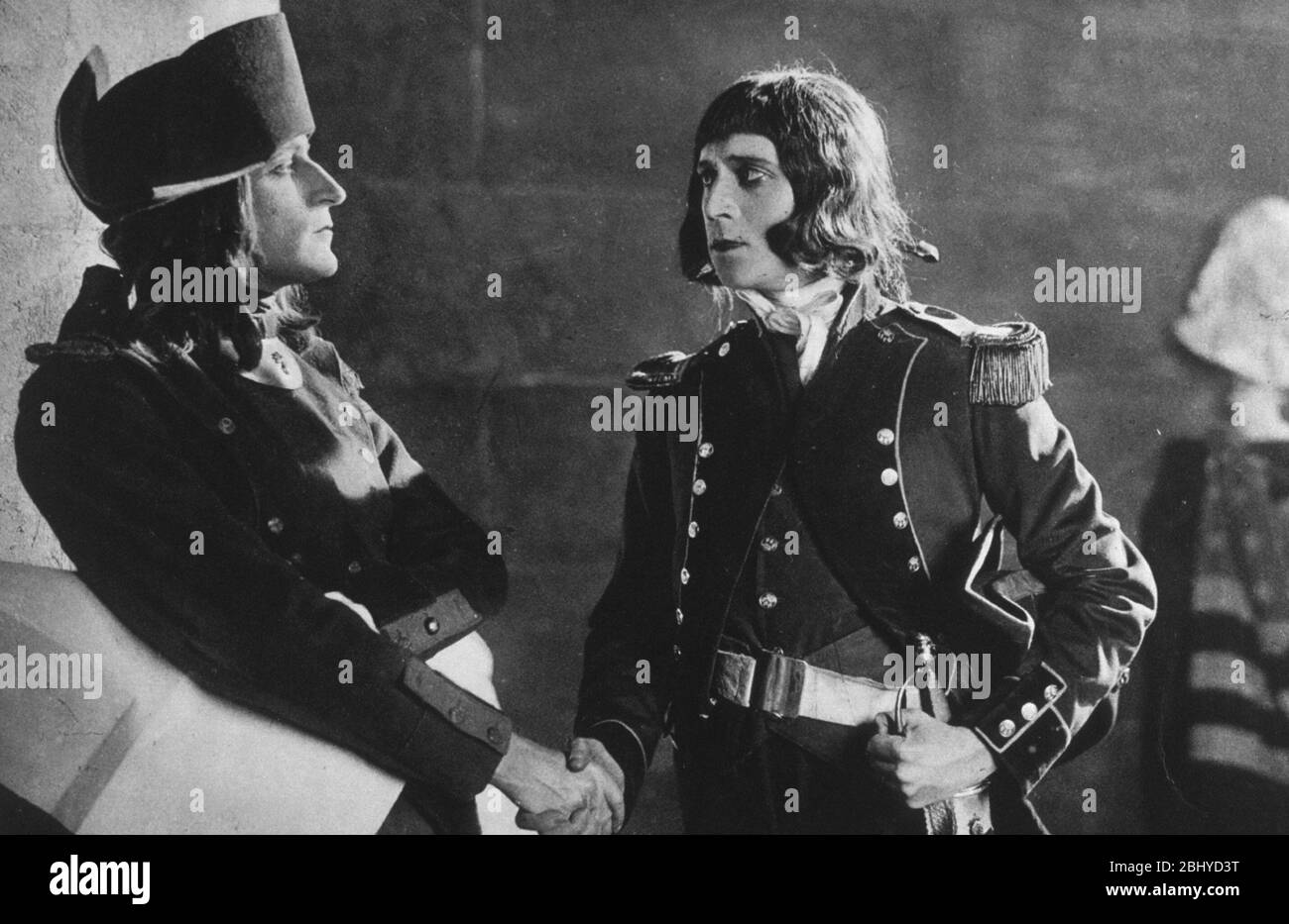 Napoléon vu par Abel Gance Year: 1927 - France Harry Krimer, Albert Dieudonné  Director: Abel Gance Stock Photo