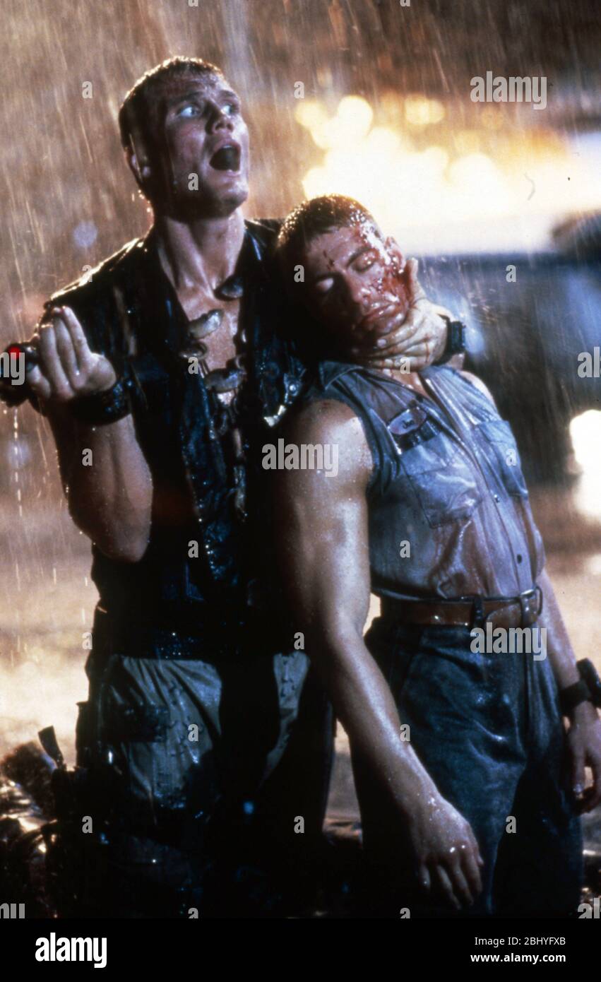Universal Soldier Year: 1992 USA Director: Roland Emmerich Dolph Lundgren,  Jean-Claude Van Damme Stock Photo - Alamy