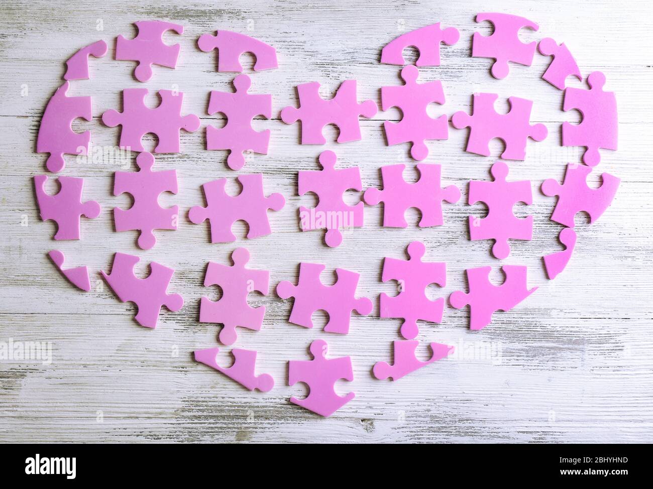 Heart jigsaw puzzle missing piece hi-res stock photography and images ...