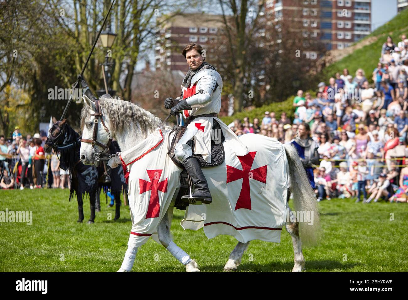 St Day Tamworth Castle Grounds Stock Photo Alamy