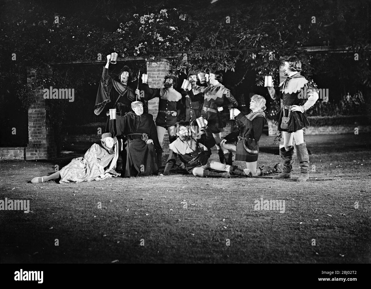 Actors at the pageant at Orpington , Kent . - 1935 Stock Photo