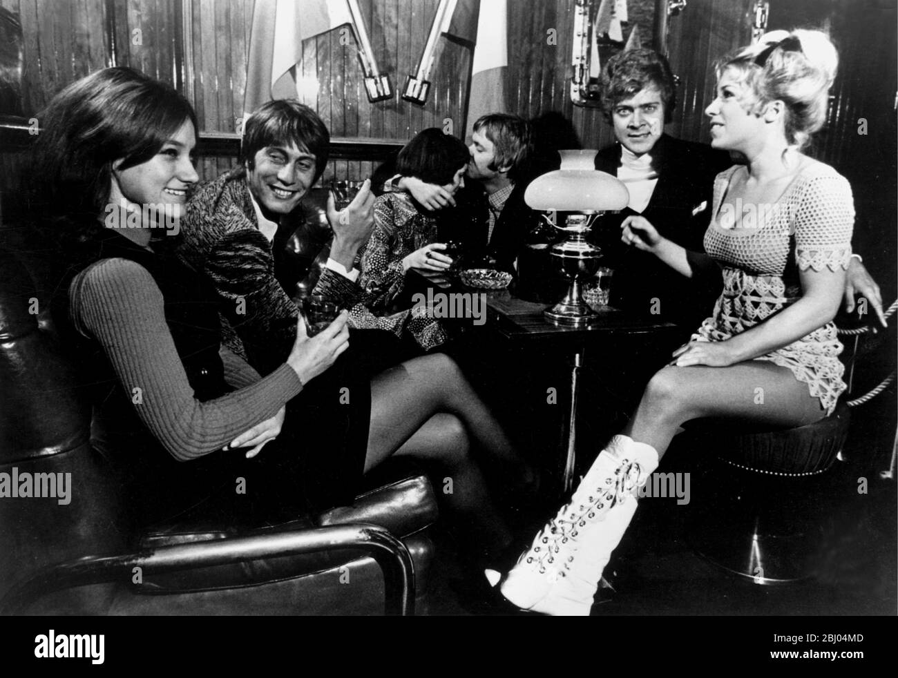 Youth culture Coffee Bars. 1960's Stock Photo Alamy