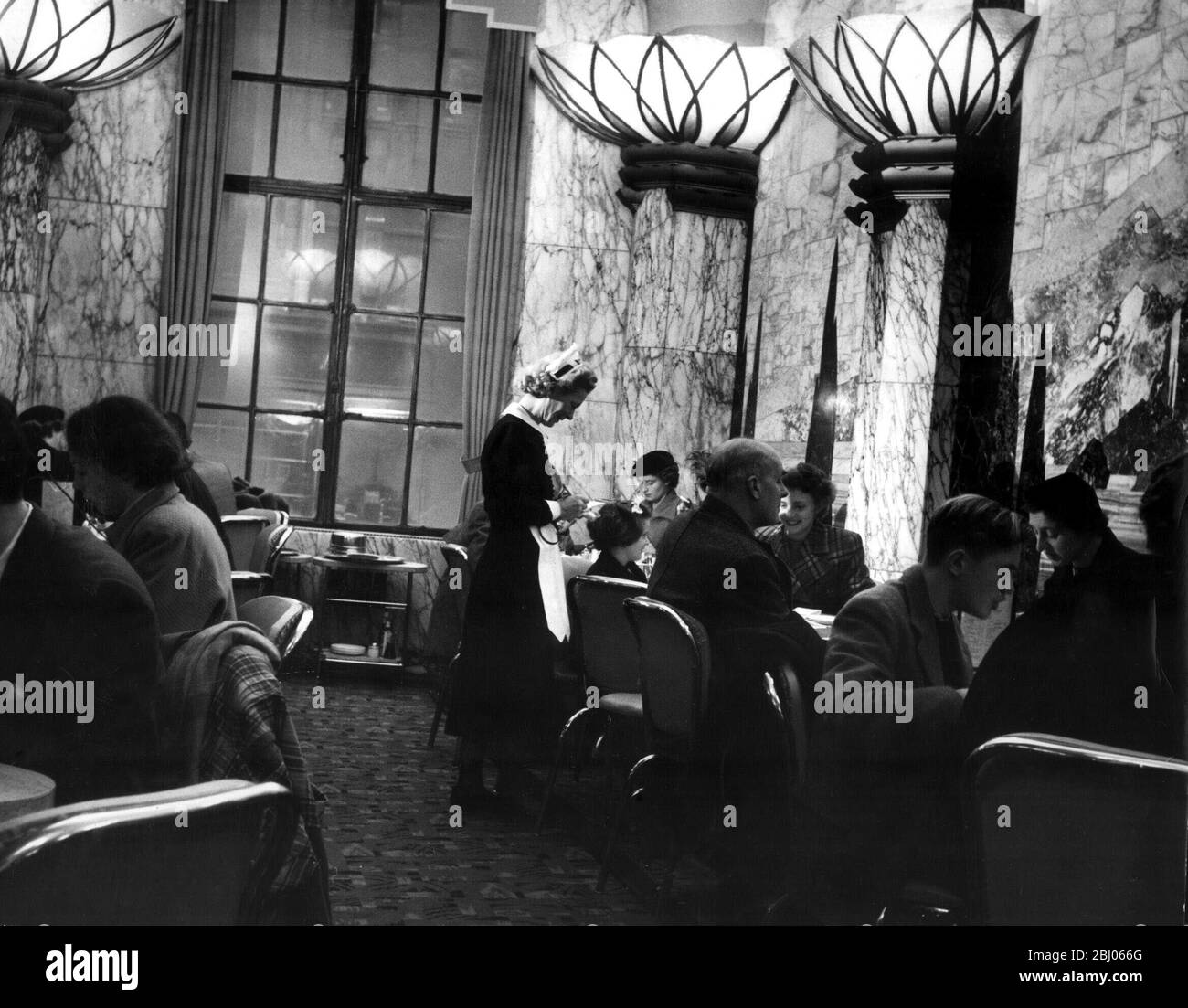 A Lyons Corner House Stock Photo Alamy