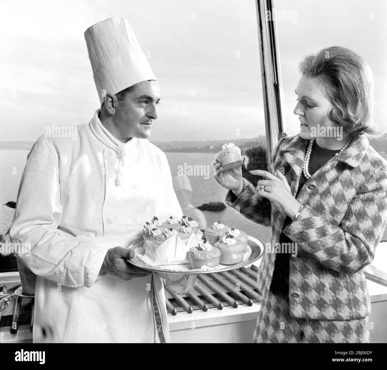 Mary Berry Cookery author - 1967 Stock Photo