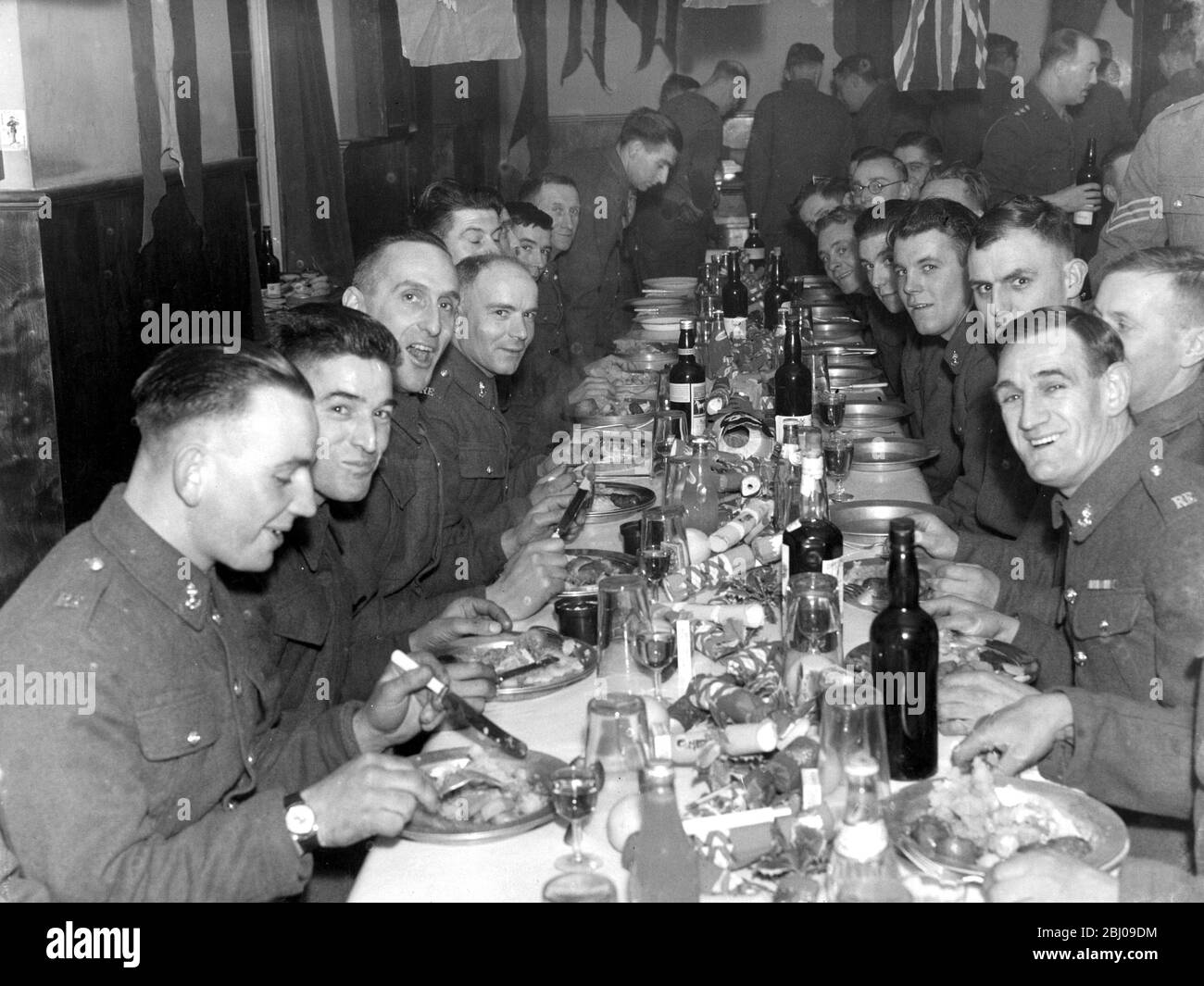 Christmas time during WWII Stock Photo - Alamy