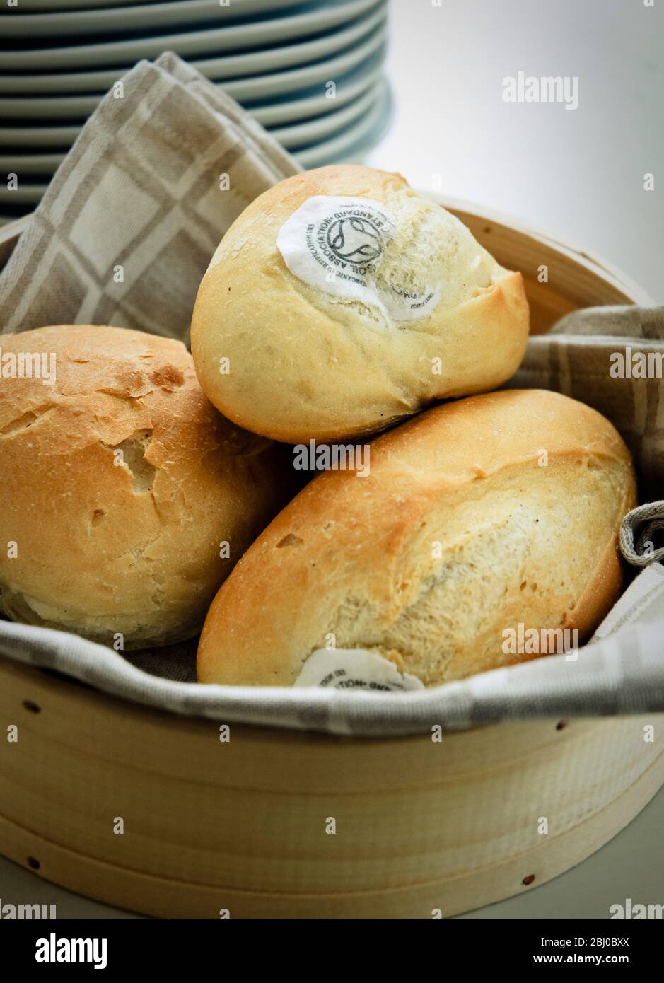 Mixed bread rolls - Stock Photo
