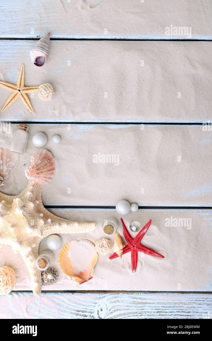 Composition With Shells Red ball and shells hi-res stock photography and images - Alamy