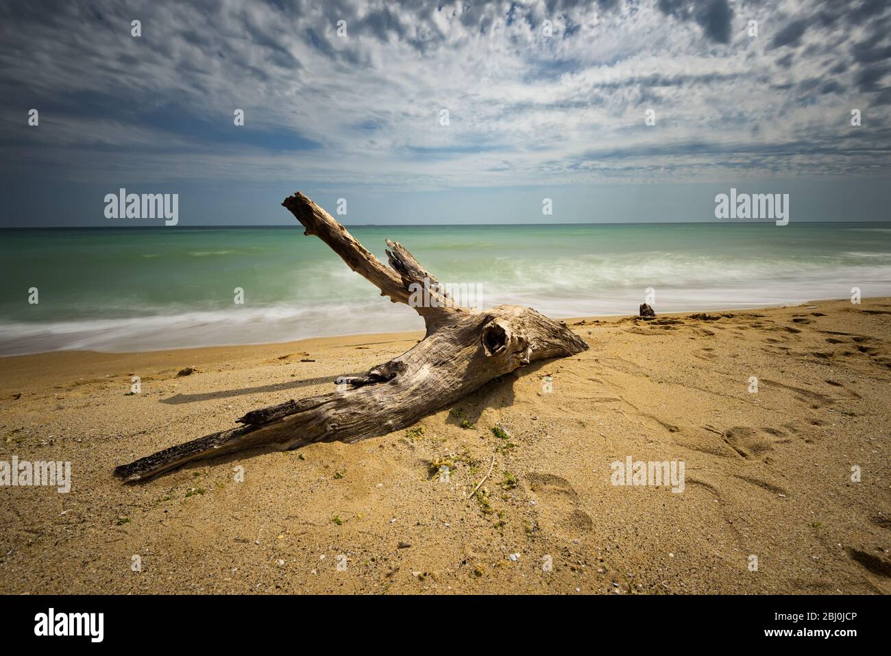 Karadere beach at the summer, near Varna, Bulgaria Stock Photo