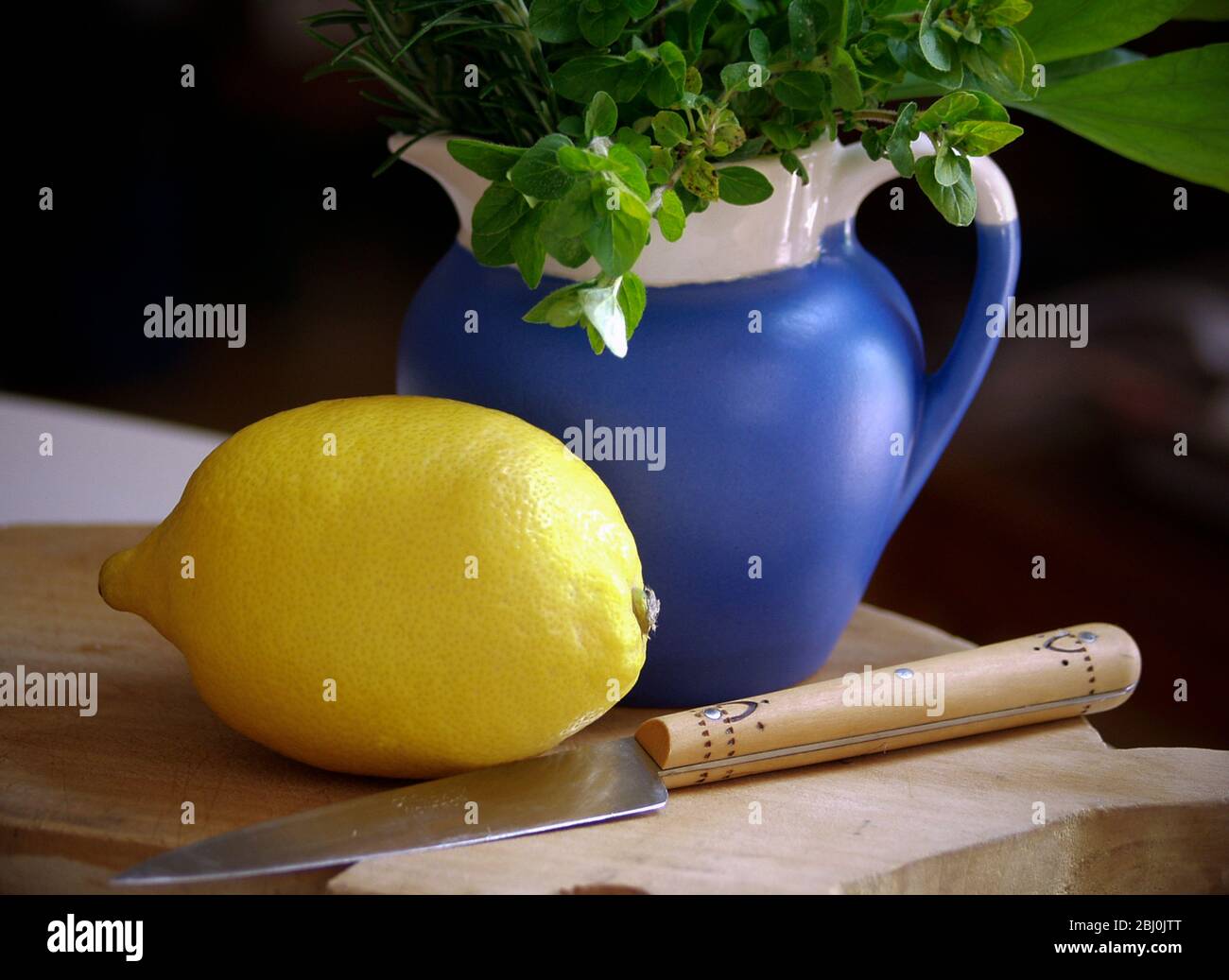 Lemon still life Stock Photo