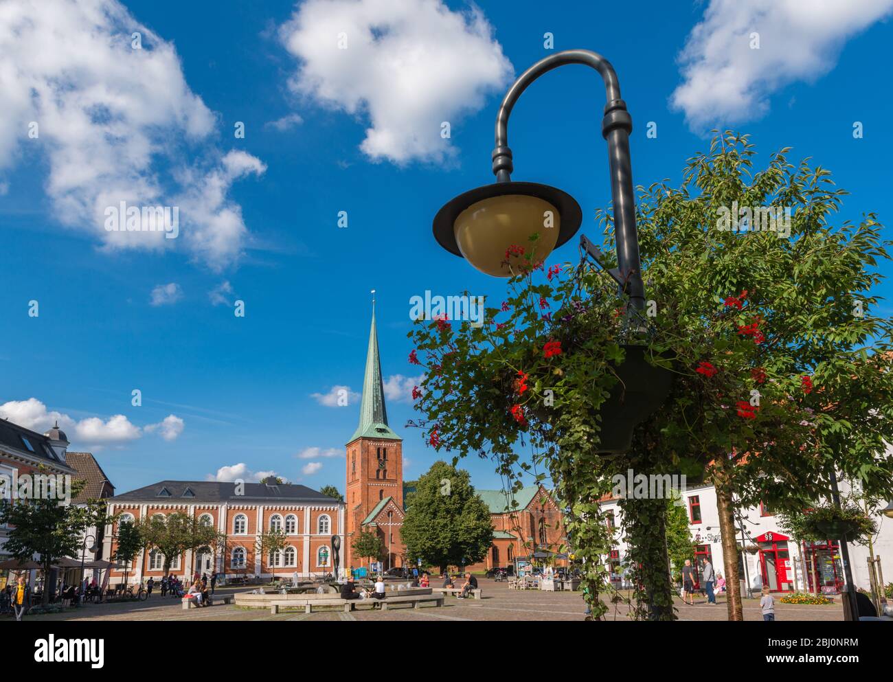 Church Evangelisch-lutherische Marienkirche, Bad Segeberg, Kreis Segeberg, Schleswig-Holstein, North Germany, Central Europe Stock Photo