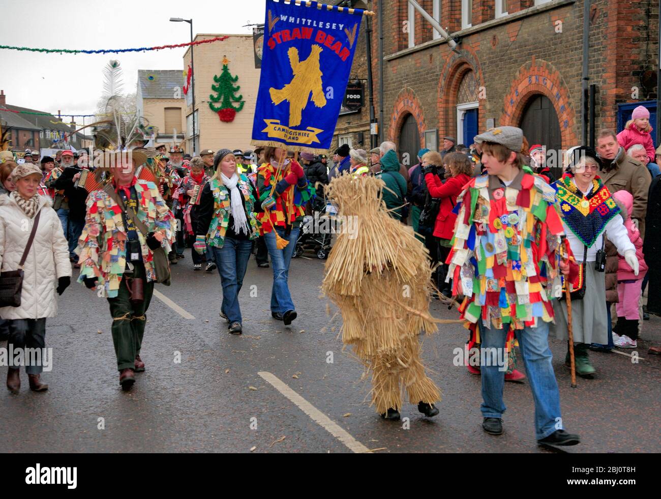 The Whittlesey Straw Bear Festival, Whittlesey town, Cambridgeshire