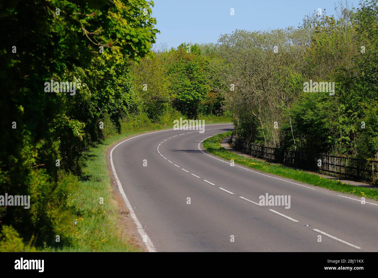 Astley Lane in Swillington Stock Photo Alamy