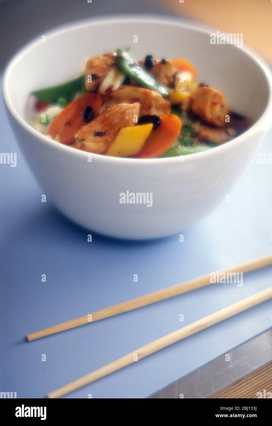 Stirfry vegetables - Stock Photo