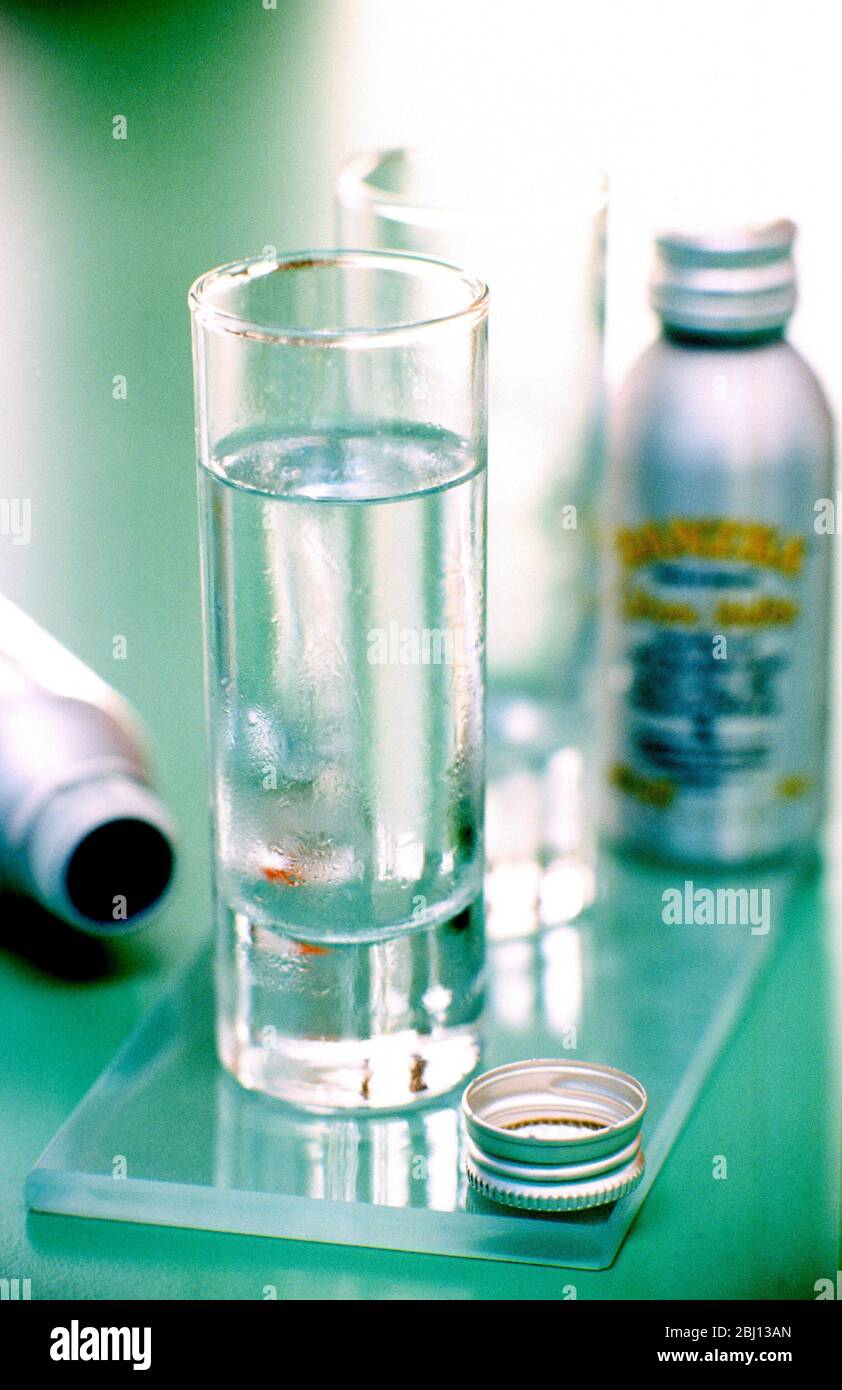 Vodka shot - Stock Photo