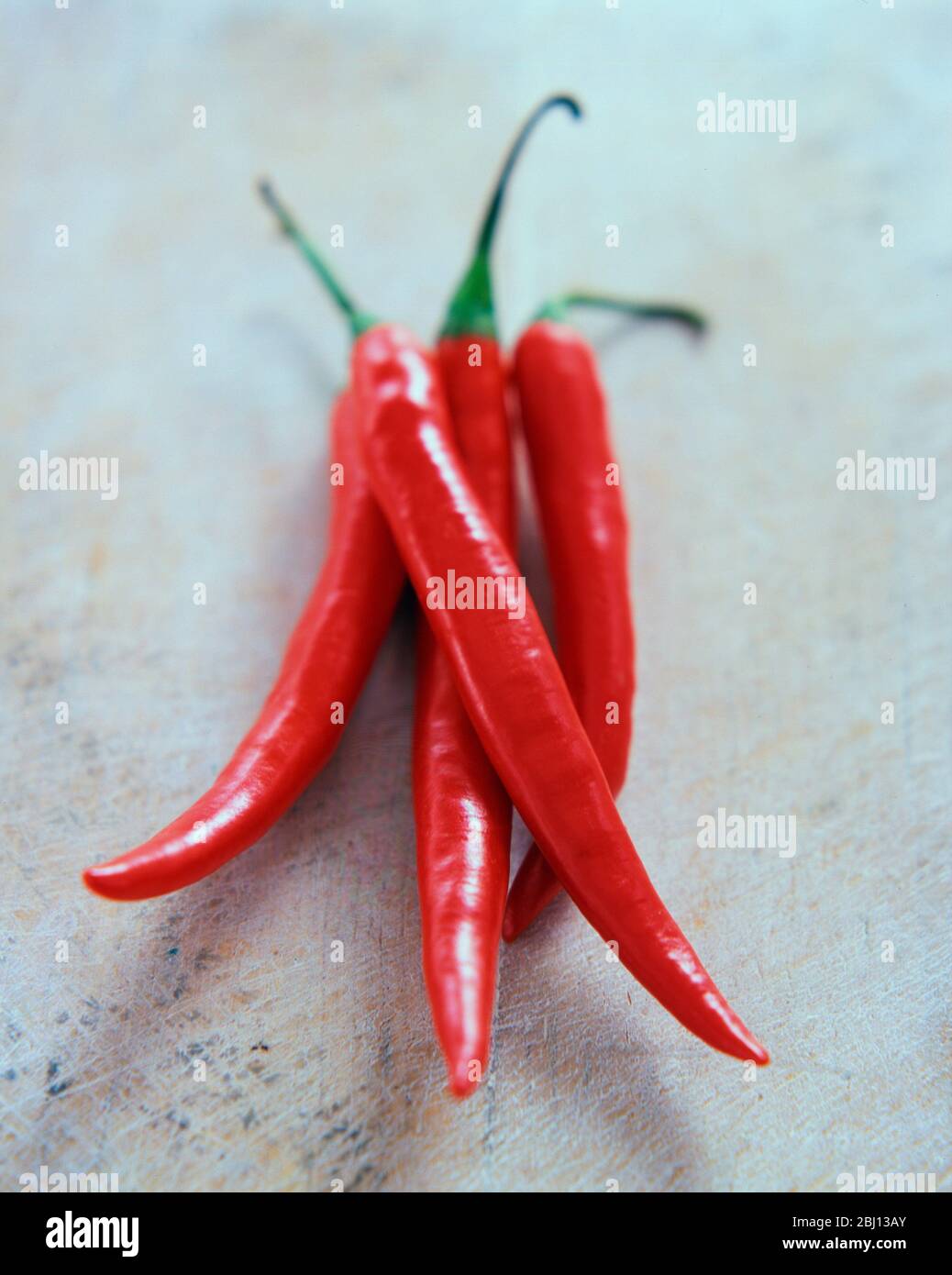 Red chilli peppers - Stock Photo