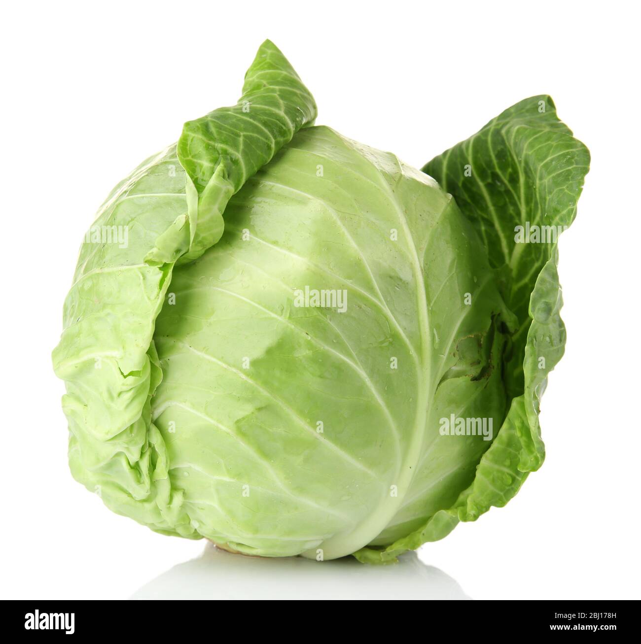 Cabbage Isolated Cabbage isolated on white Stock Photo - Alamy