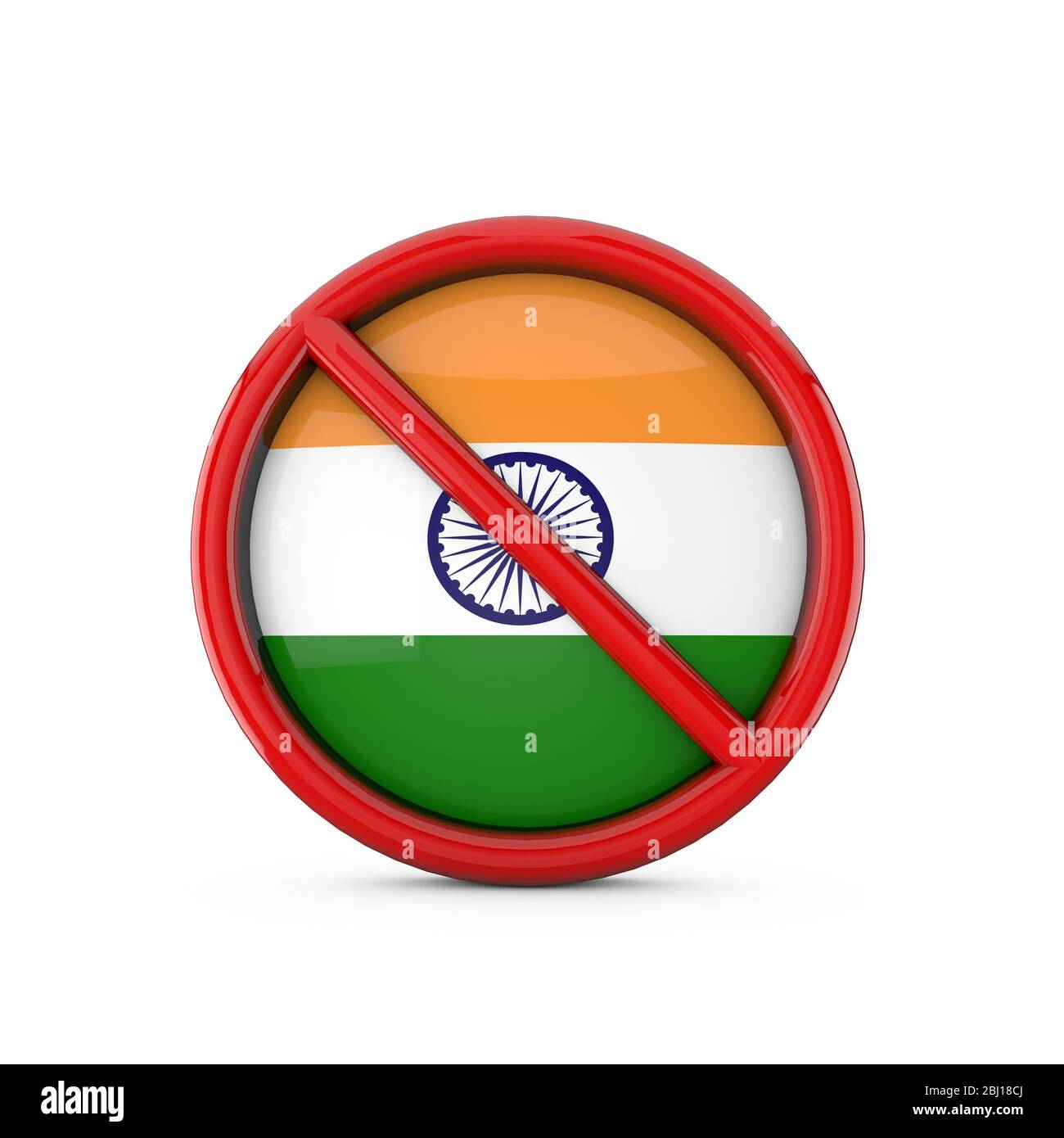 India flag prohibited no entry symbol. 3D Rendering Stock Photo - Alamy India flag prohibited no entry symbol. 3D Rendering Stock Photo - Alamy