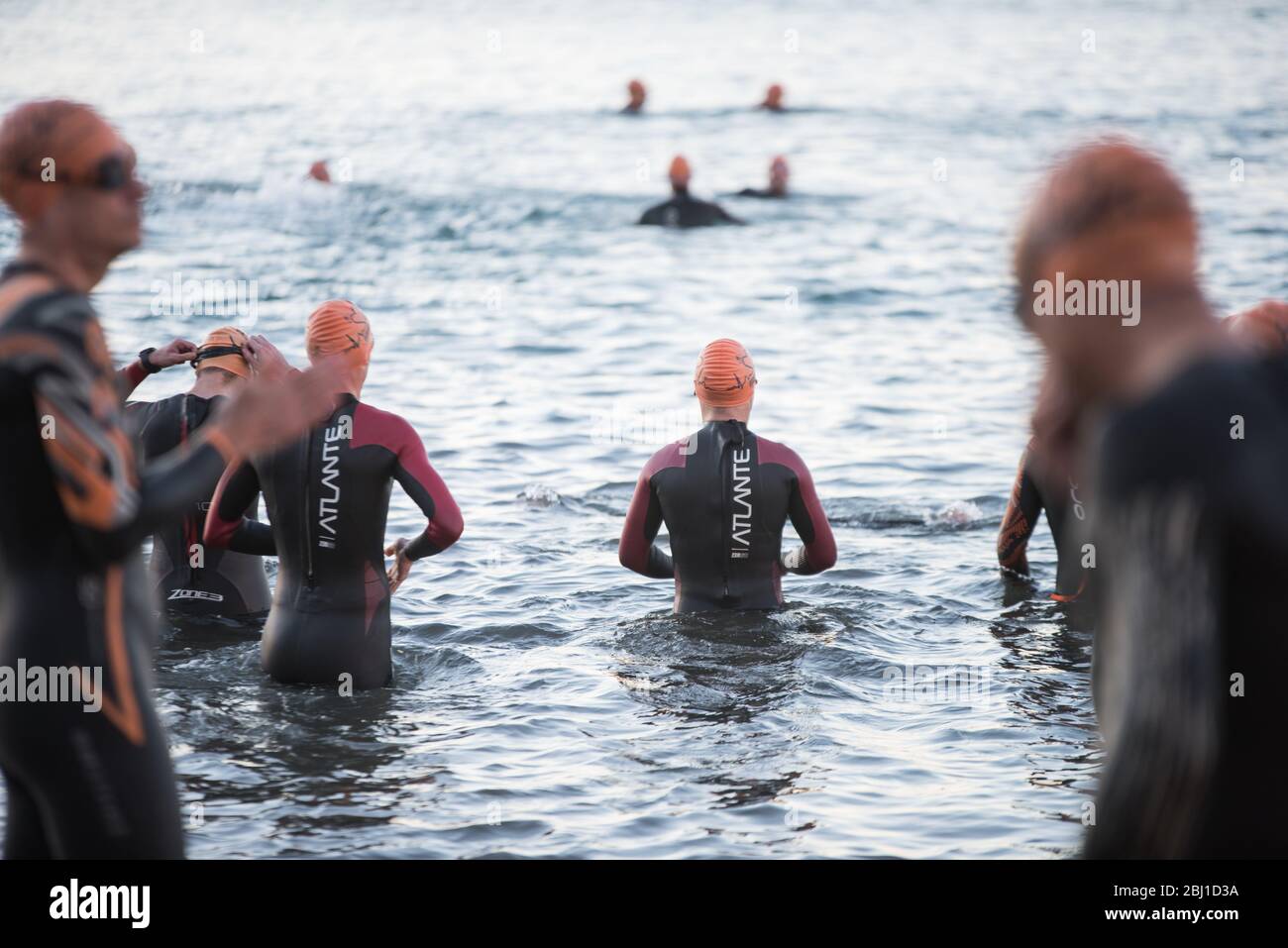 Triathlon Stock Photo