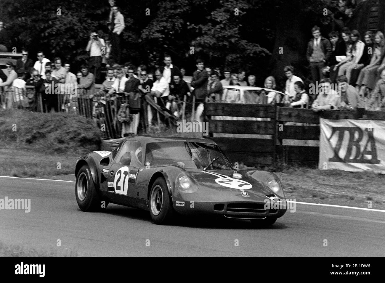 Trevor Twaites 1969 Daily Express International Gold Cup Meeting Oulton Park Stock Photo