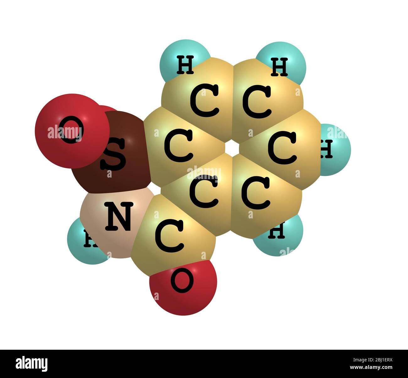 Saccharin is an artificial sweetener. It is used to sweeten products