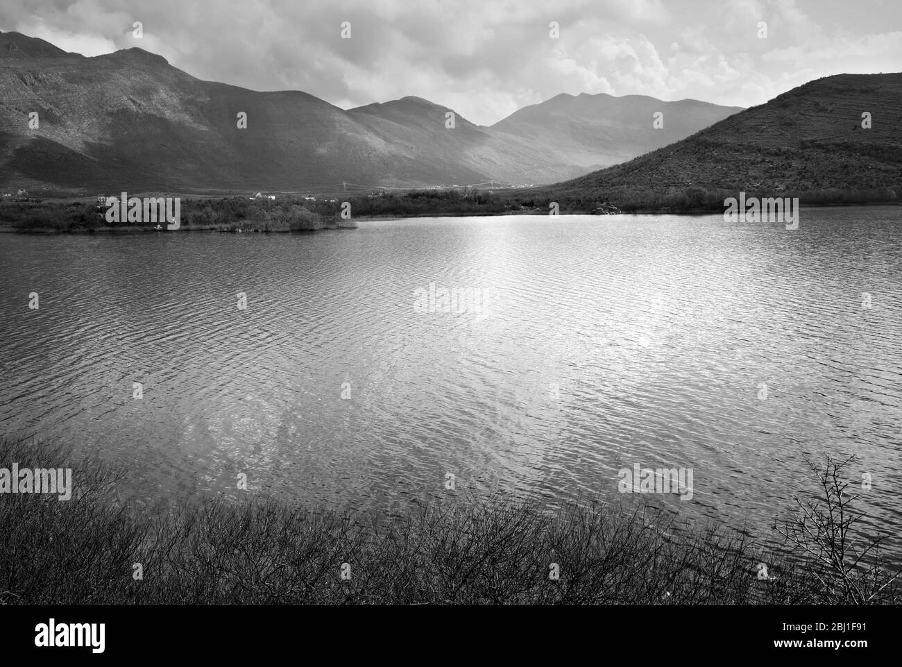 Hani i Hotit. Lake Shkoder. Albania Stock Photo