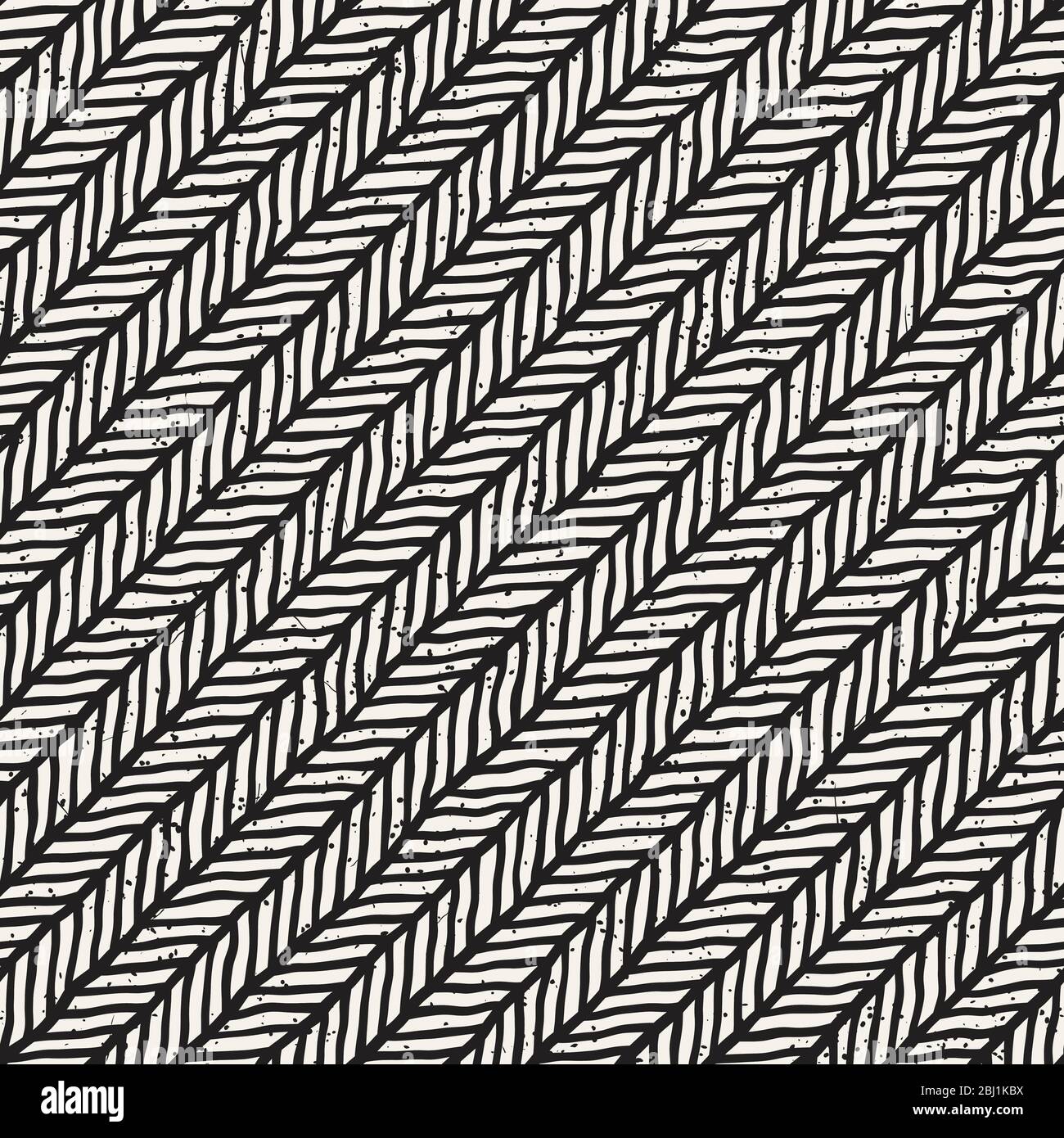 Simple ink geometric pattern. Monochrome black and white strokes ...