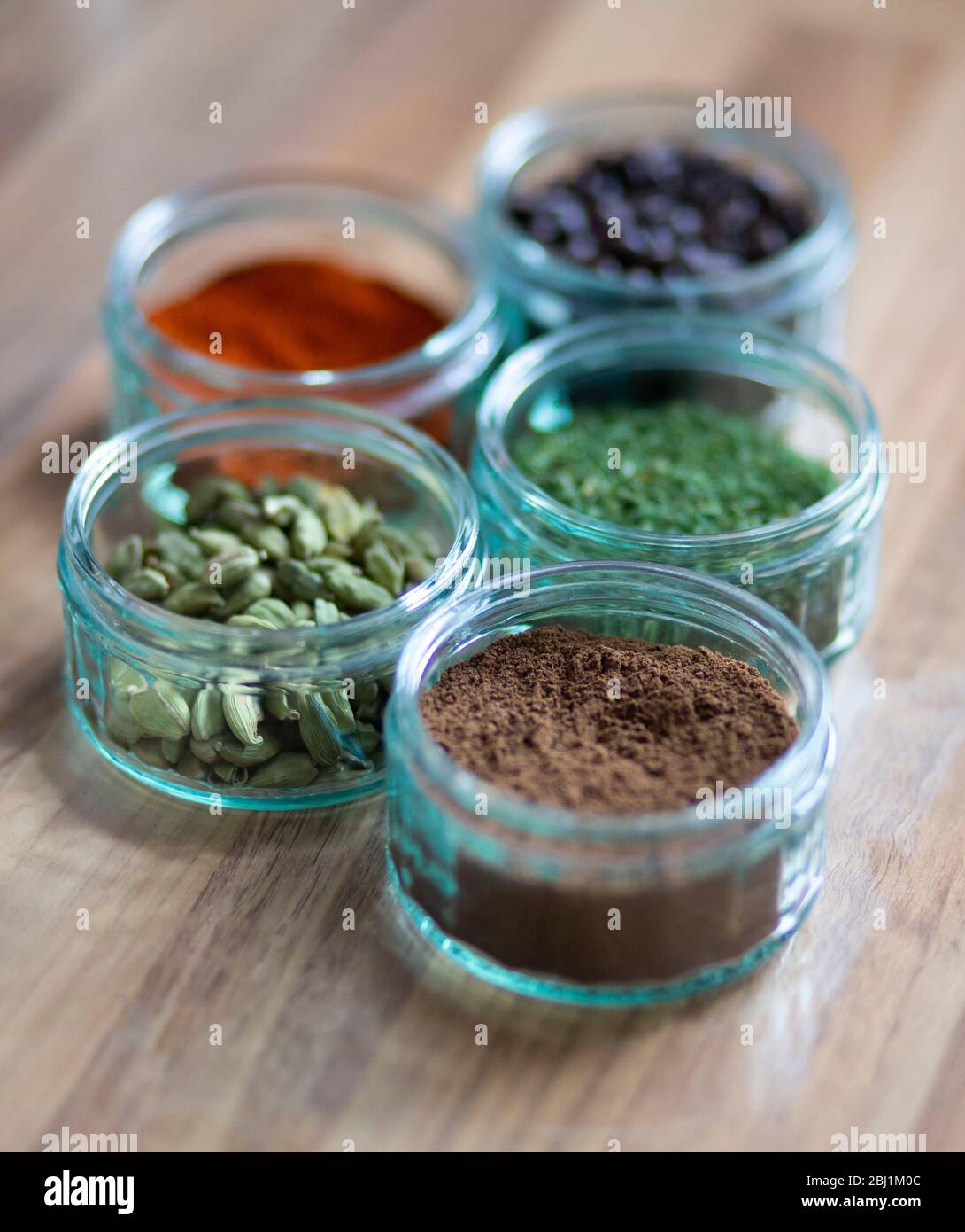 Jars with spices hi-res stock photography and images - Alamy