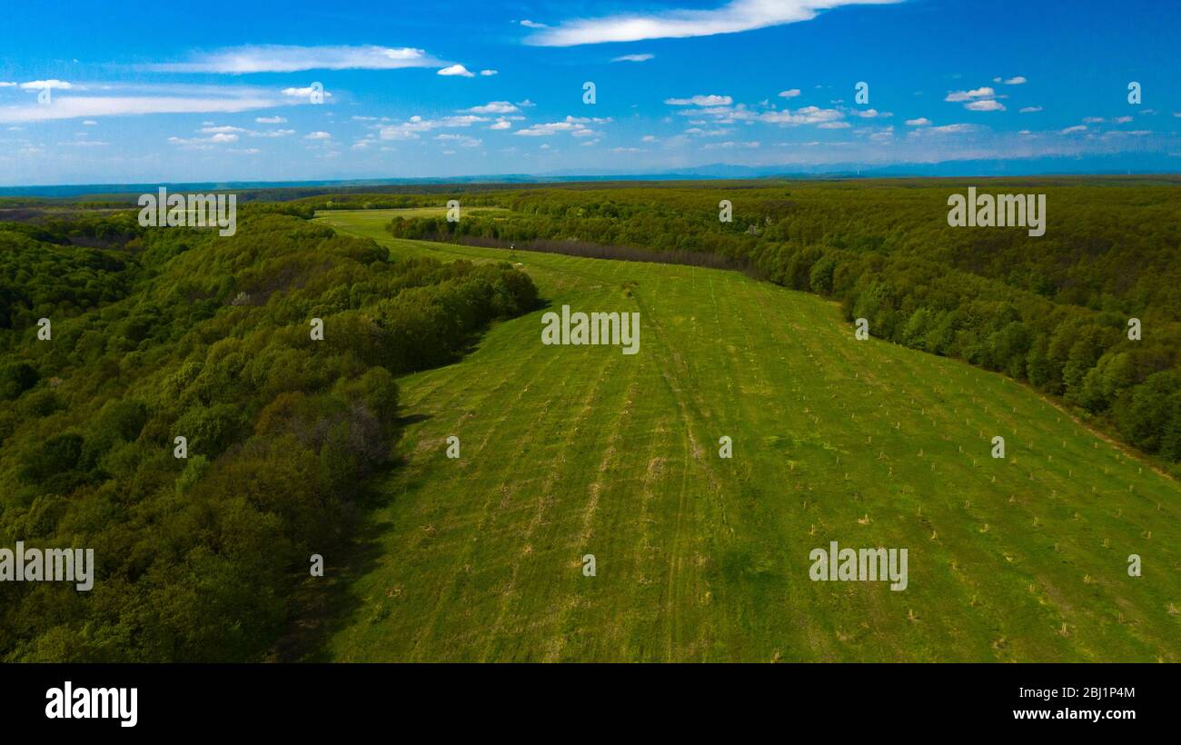 Drone flying over rainforest in hi-res stock photography and images - Alamy
