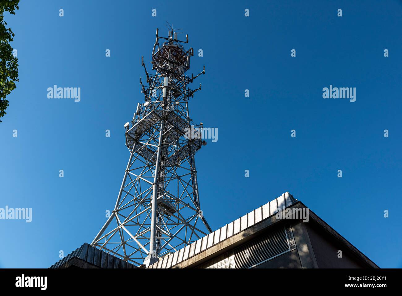 Cellular radio tower, antenna used for mobile phones