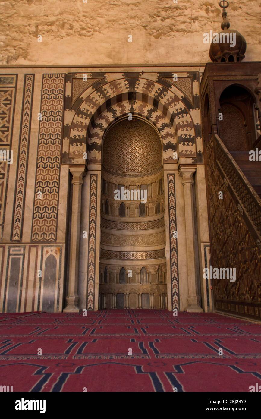 Inside the Citadel of Cairo or Citadel of Saladin Stock Photo - Alamy