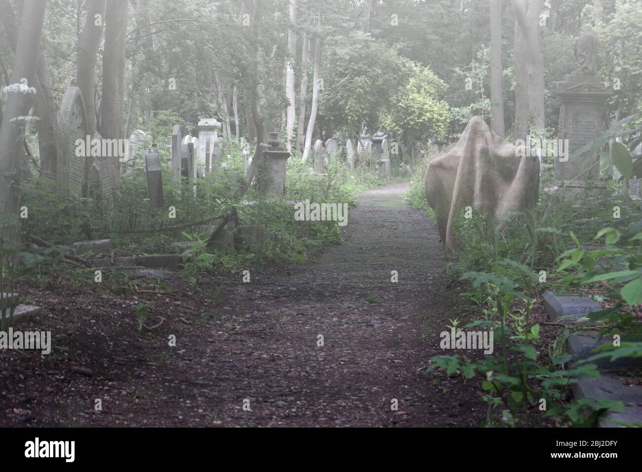 Ghost Graveyard High Resolution Stock Photography and Images - Alamy